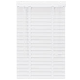 Sekey White Wooden Venetian Blind 50 mm - Real Wood - Venetian Blind with elegant wood grain